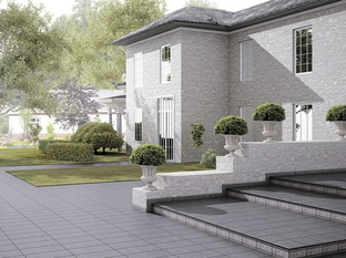 Как выполняется укладка тротуарной плитки на ступенях