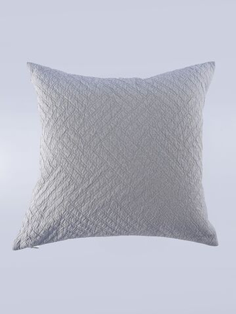 Подушка декоративная 45х45 Claire Batiste Durance серая