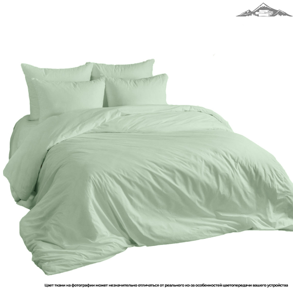 Поплин гладь. "Фисташка" | ш.220 см | 115 г/м² | хлопок-100%