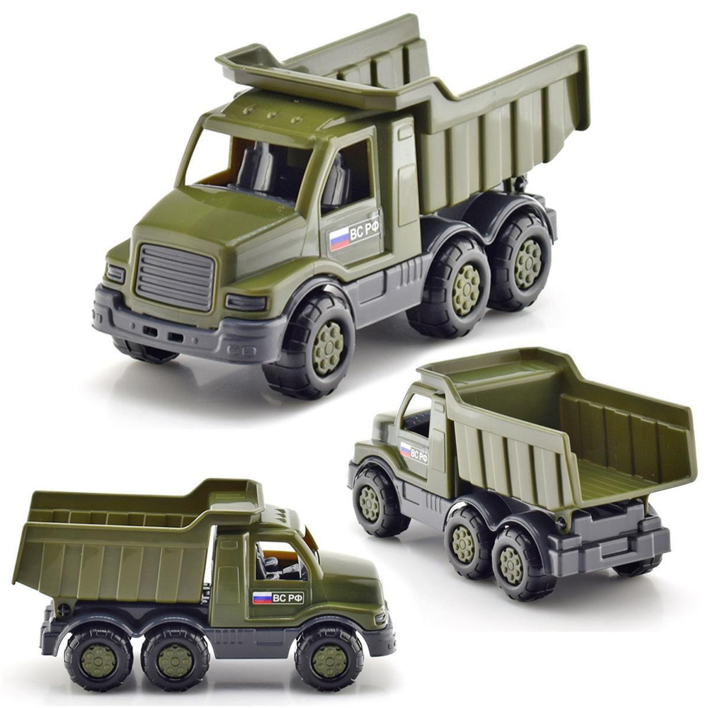 Машина Самосвал военный "Максик" (Полесье)