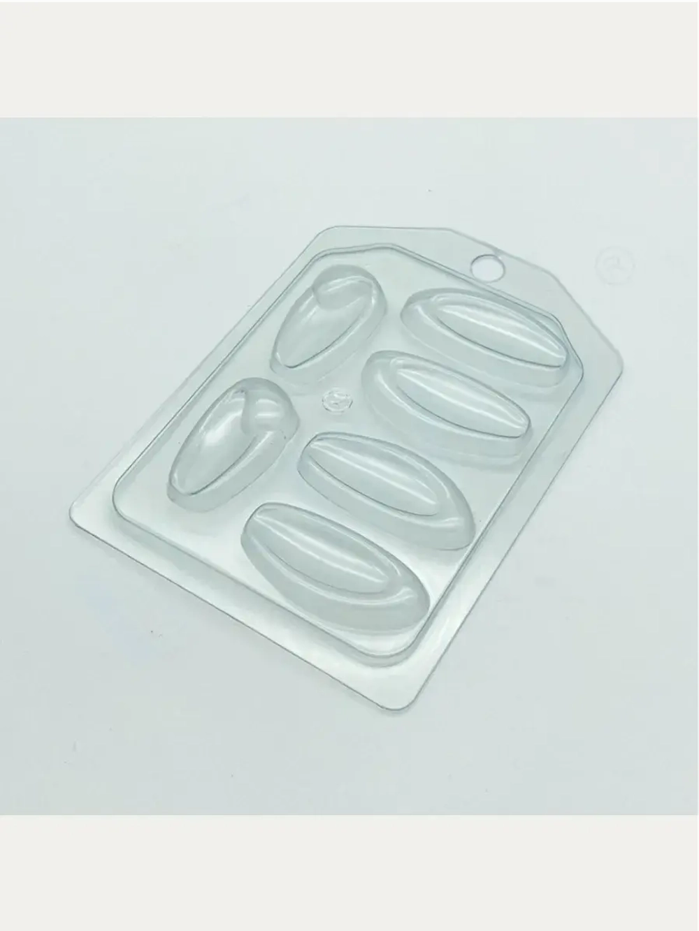 Пластиковая форма для шоколада Заяц / Ушки МИНИ 3 пары