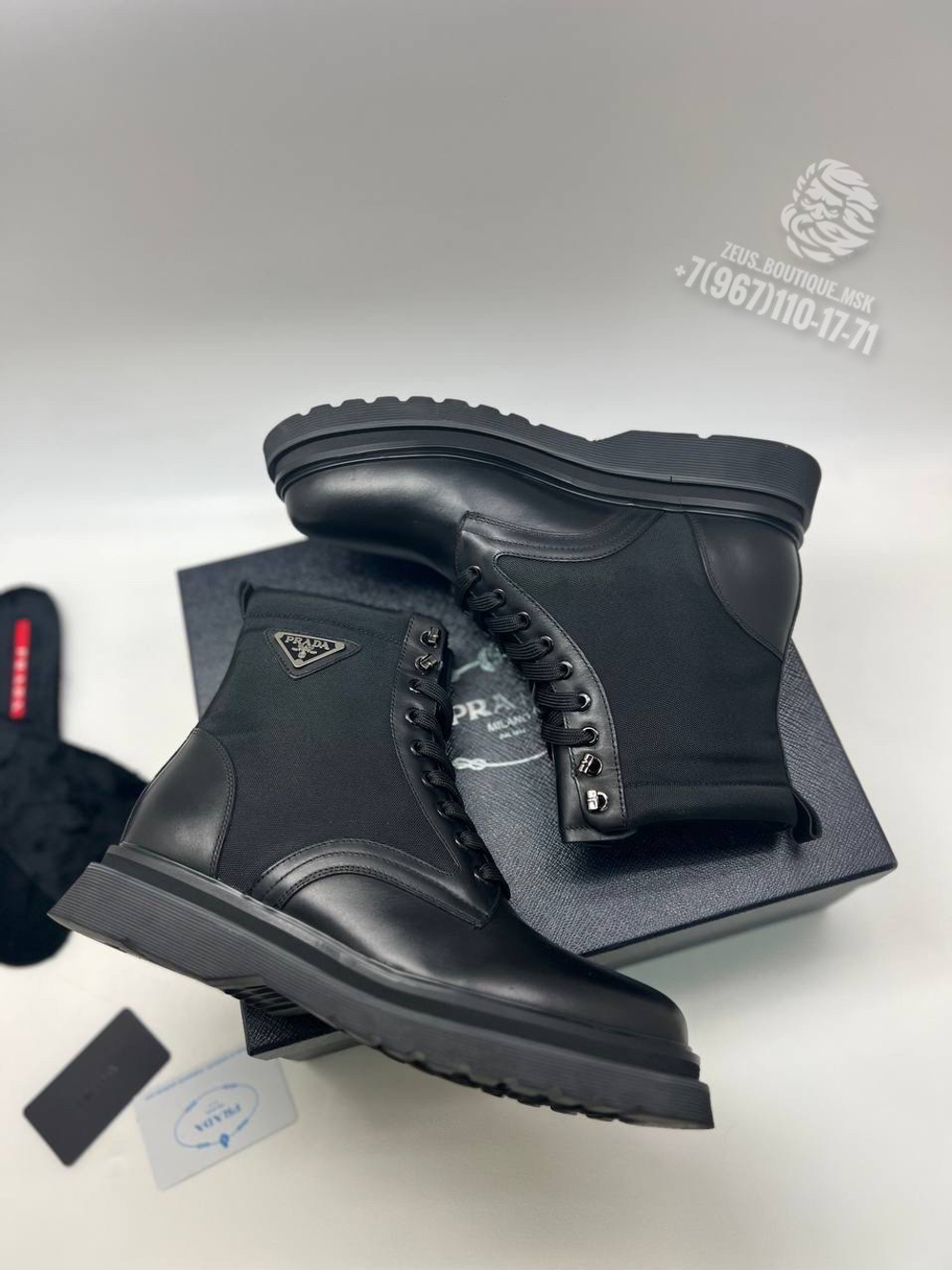 Ботинки Prada
