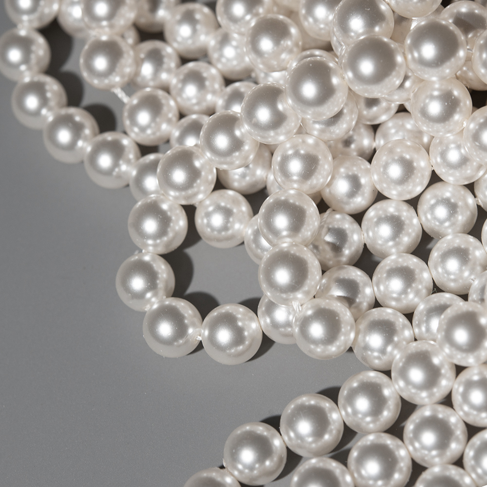 Хрустальный жемчуг, оттенок "Royal Pearl", шар 8мм