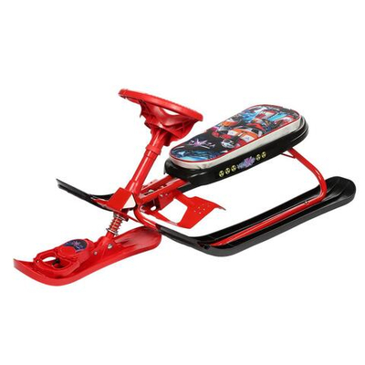 Снегокат "Ника-кросс" с галактическим роботом