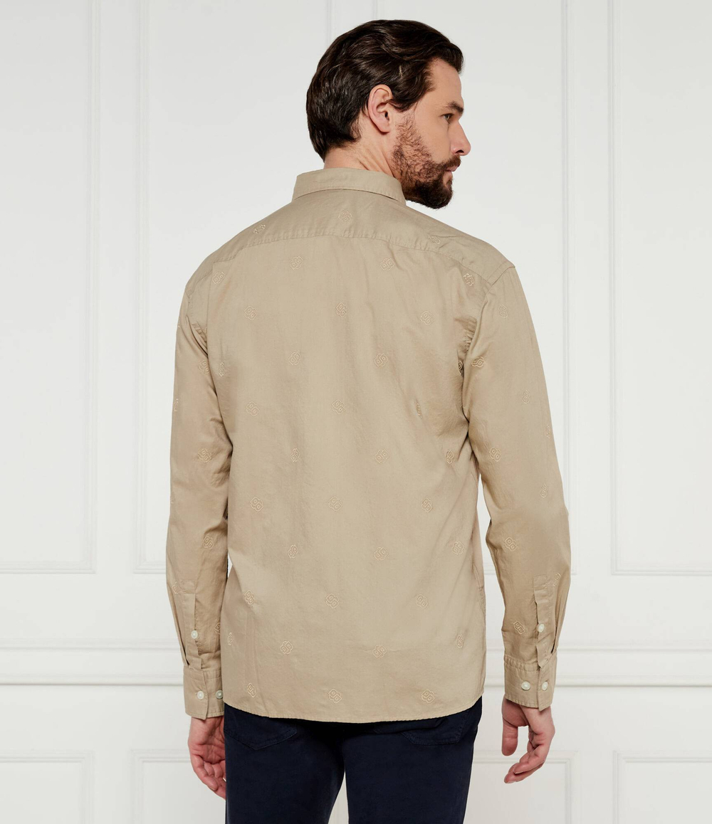 Рубашка C-CORY-243 BOSS BLACK - бежевый(50534511)