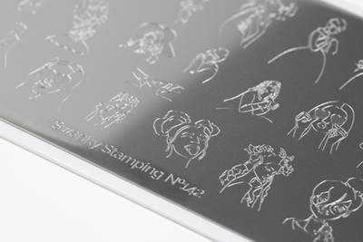Swanky Stamping Пластина для стемпинга 142