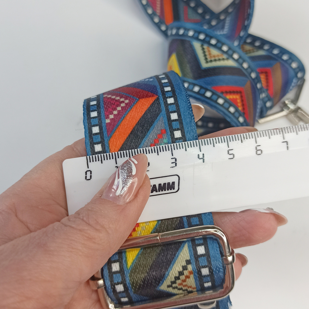 Гитарный ремень Треугольники