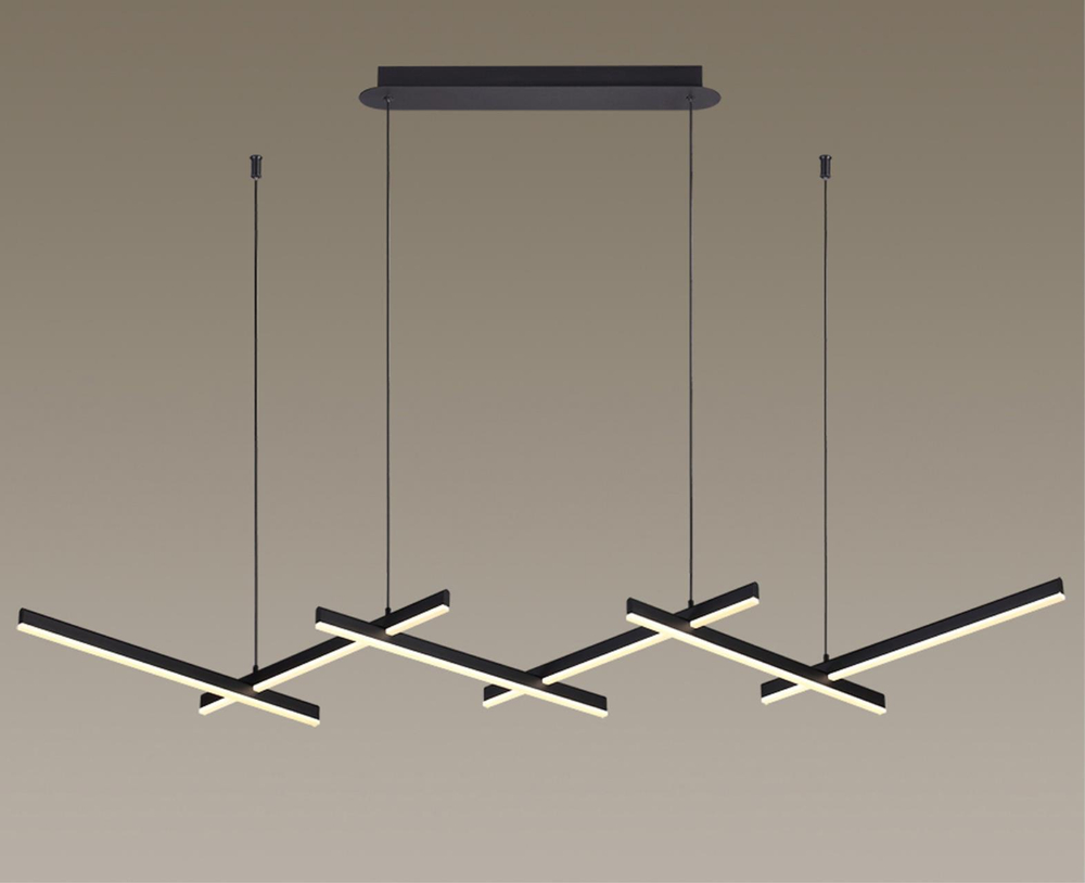 3890/85L L-VISION ODL20 328 черный/металл Подвесной светильник LED 4000K 85W 220V RUDY