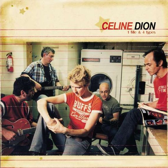 Vinil \ Пластинка \ Vynil  1 FILLE &amp; 4 TYPES - Celine Dion