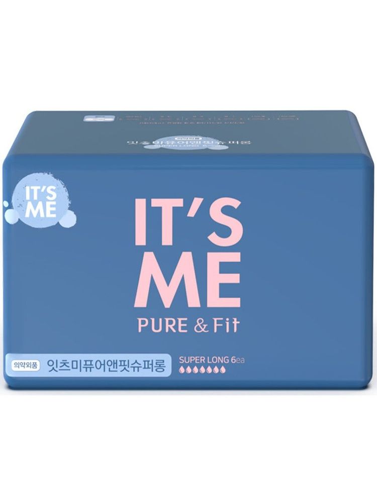 It&#39;s Me Pure &amp; Fit Прокладки женские гигиенические с крылышками, 3 капли It&#39;s Me Pure &amp; Fit pads regular