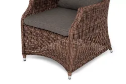 "Неаполь" плетеный стул из искусственного ротанга, цвет коричневый