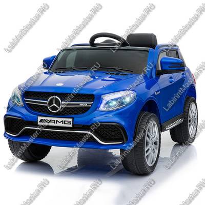 Детский электромобиль "Mercedes GLE 63" синий