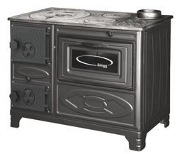 Дровяная кухонная печь Simge Soba 304 XL Brown