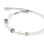 Браслет Coeur de Lion White-Silver 4087/30-1417