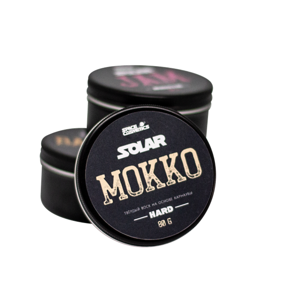 Space Cosmetics Твердый Воск Solar Mokko, 80 г