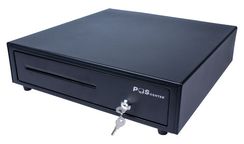 Денежный ящик POScenter 16E7 410x415x100 распайка для "Epson/АТОЛ, без датчика открытой крышки", черный