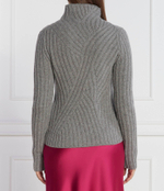 Хлопковый гольф frim BOSS BLACK - серый(50504562)