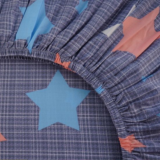 КПБ  Аруна, Евро, 50х70, простыня 200х200х30 . DOMTEKC