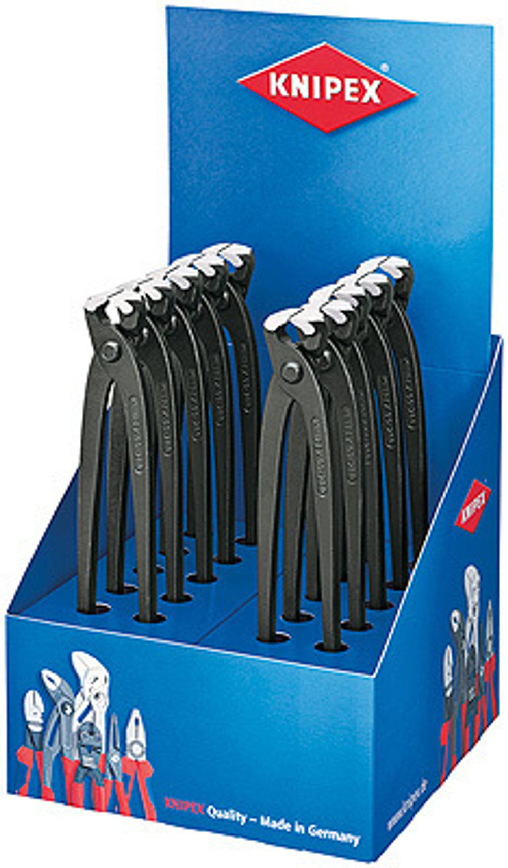 настольный дисплей 10 предметов, KNIPEX 001919V20