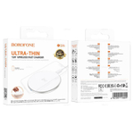 Беспроводная зарядка BOROFONE BQ36 15W (белый)