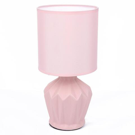 8227/1T MODERNI LN26 494 розовый, керамика/текстиль Настольная лампа E14 1*40W 220V ORIGAMIA