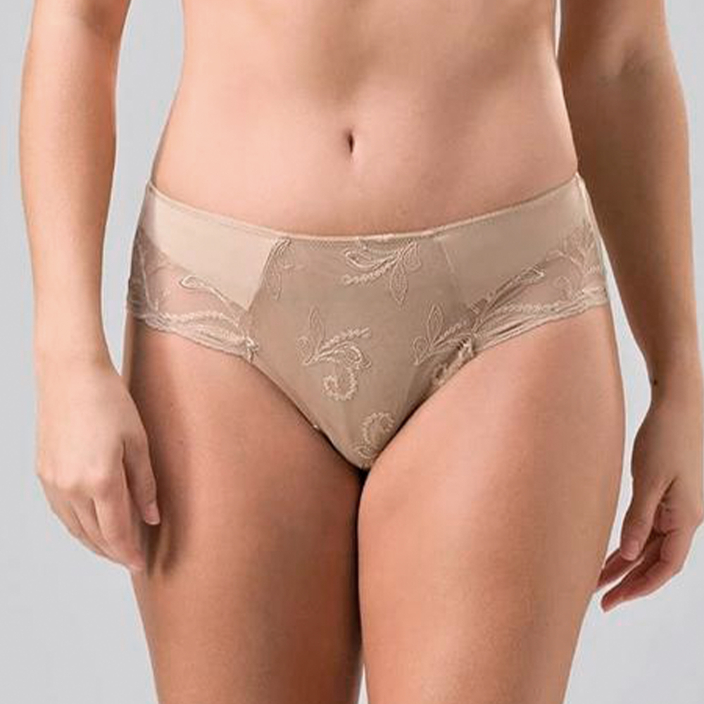 Женские трусы хипстеры бежевые LUNA SPLENDIDA Celebration 2964