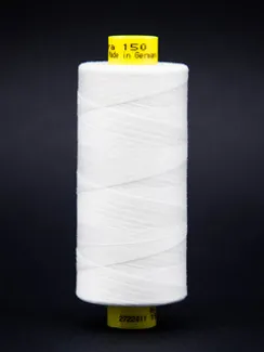 Нитки Guetermann MARA 150/1000 м, белый 001