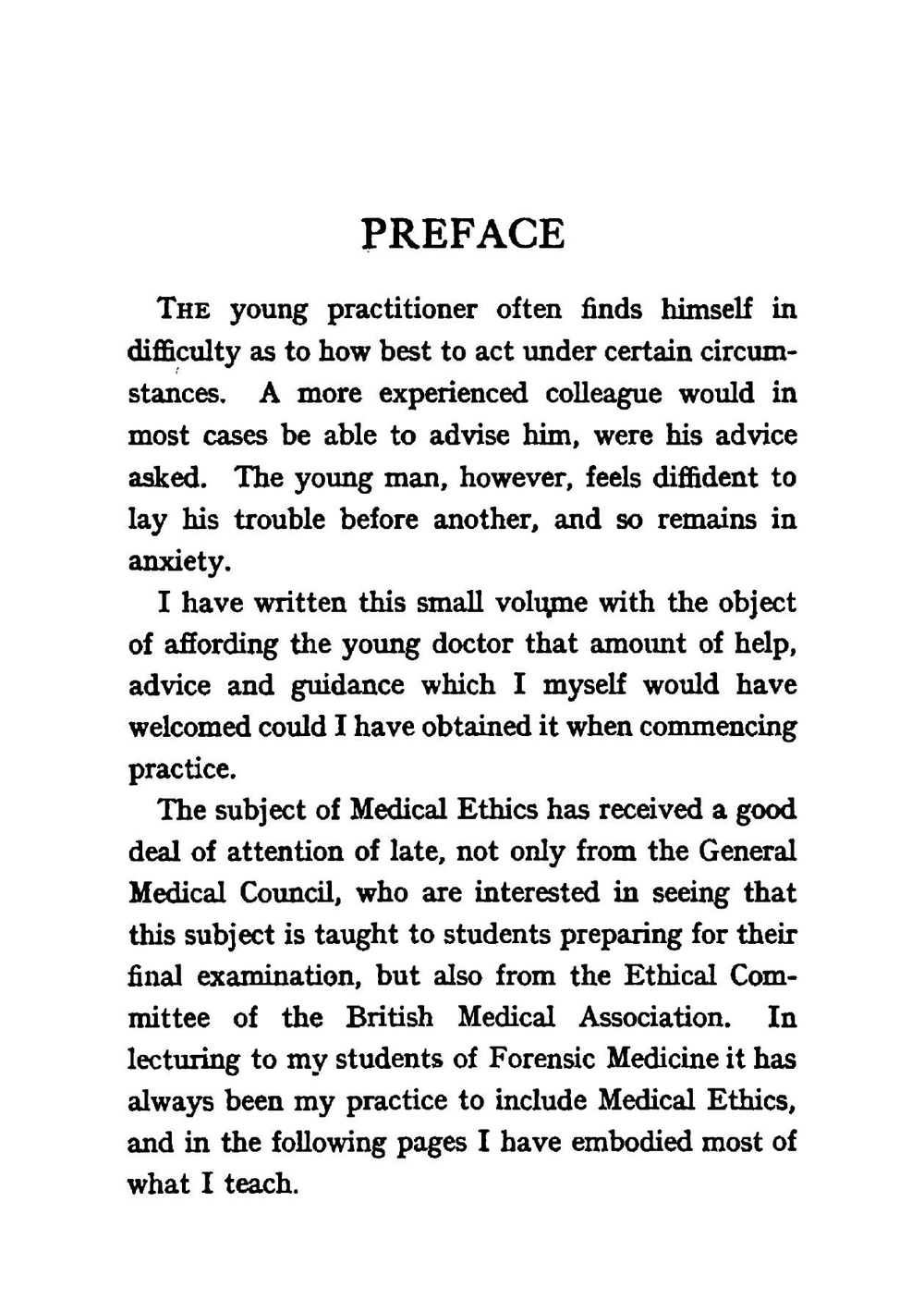 Medical conduct and practice; a guide to the ethics of medicine | William George Aitchison Robertson
