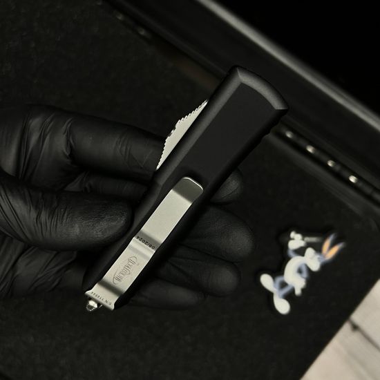 Автоматический нож Microtech UTX-85 231-10 c клинком из стали M390, рукоять алюминий