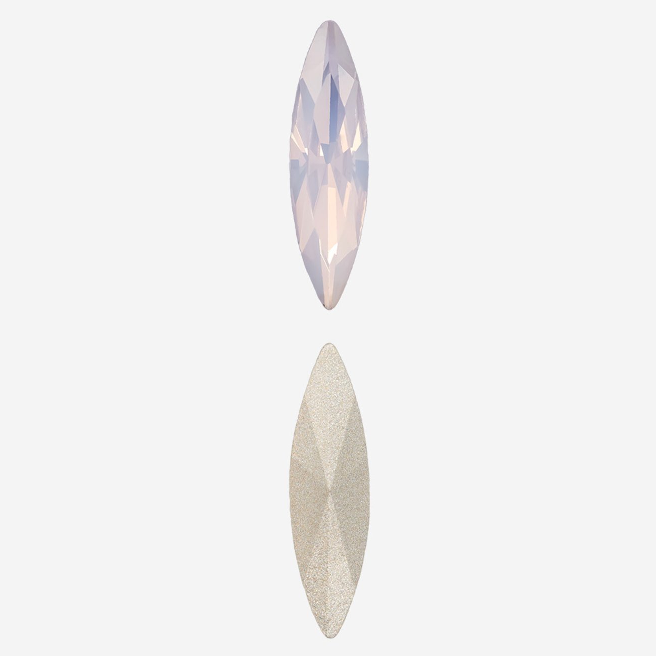 Кристалл Маркиз (Marquise Fancy Stone), оттенок "Розовый Опал"/"Rose Water Opal", 15*4мм
