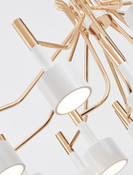 Pendant design lamp Ella by Delightfull (15 lampshades,  Black)