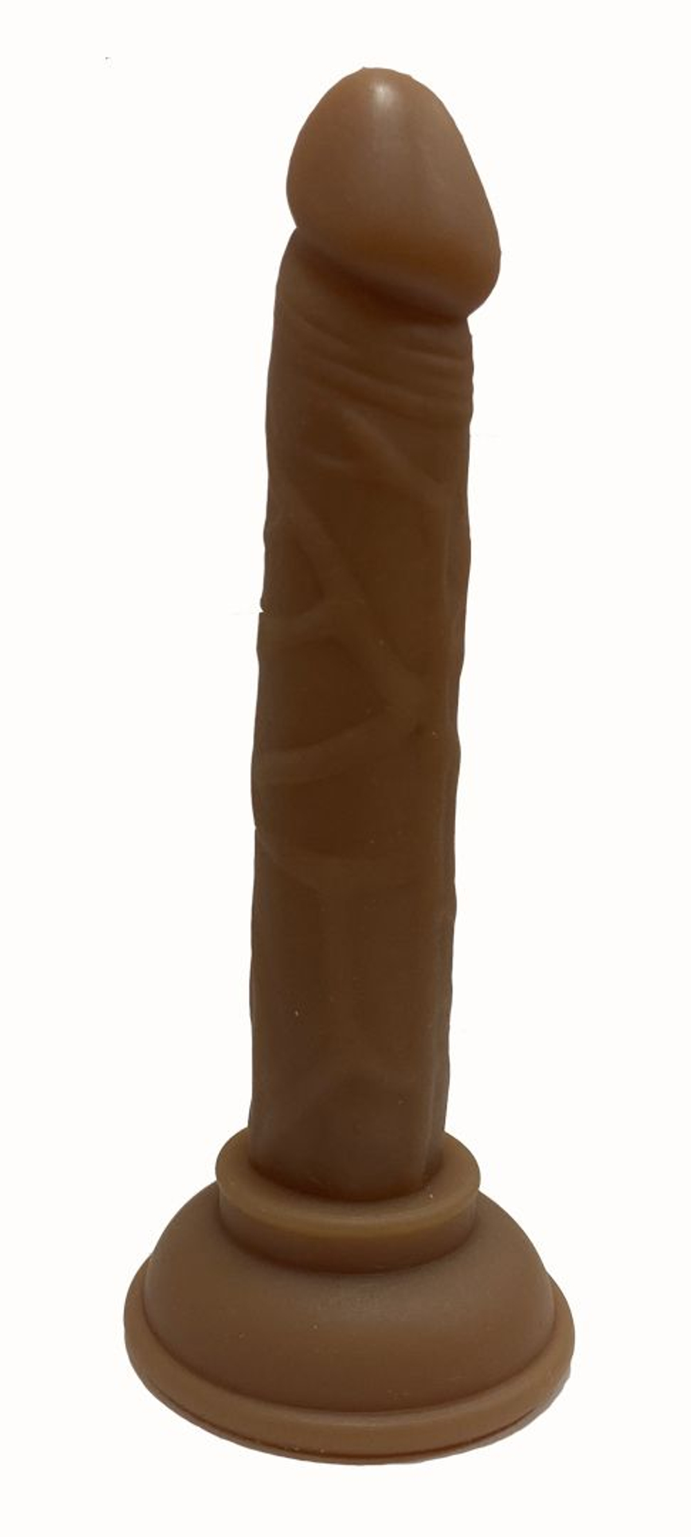 Коричневый анальный фаллоимитатор Little Joe 4.72 - 13,7 см. (Цвет: коричневый)