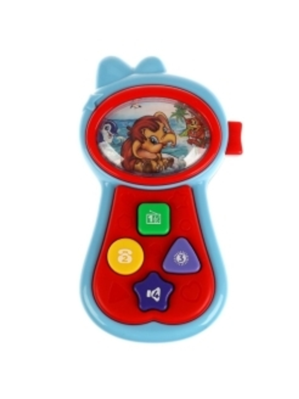 327468/Мой первый телефон Шаинский муз 50+пес,фр и зв кор.бат Умка/2010M143-R2/1