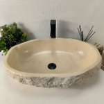 Раковина из мрамора Erozy Cream EM-64947 64*43*16 0880
