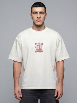 Футболка "Корона" Молочная