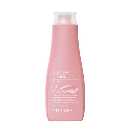 Безсульфатный шампунь для поврежденных волос Trimay Your Oasis Shampoo Damage 500 мл