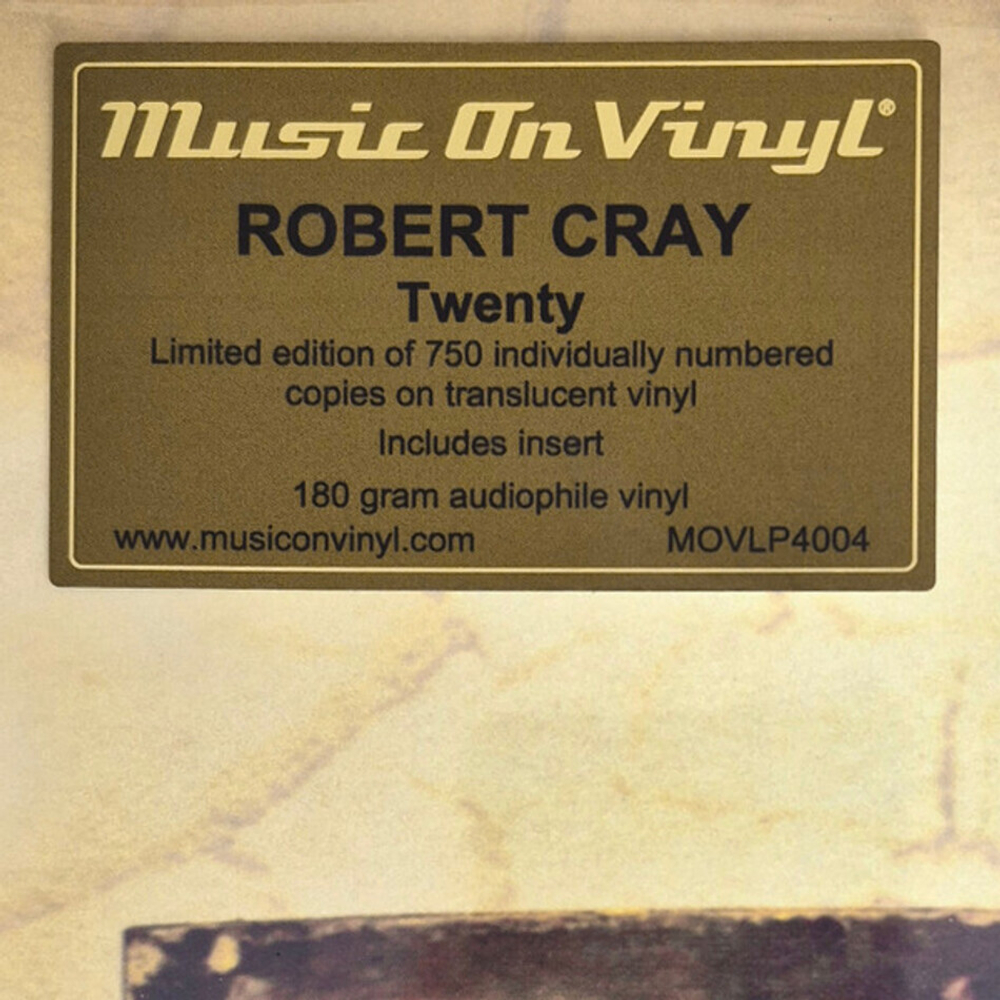 Robert Cray / Twenty (Limited Edition)(Clear Vinyl)(LP)