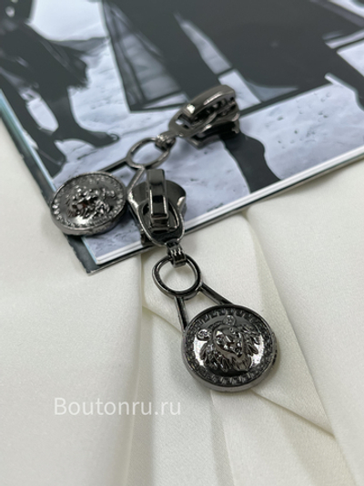 Собачка / бегунок для молнии Верс. графит