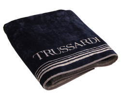 Полотенце пляжное 95х150 Trussardi Frame 002 blue