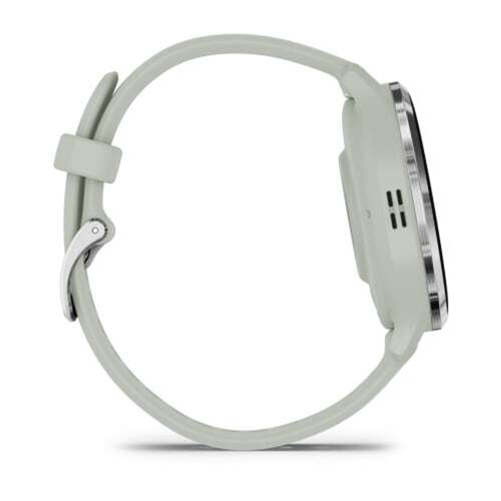 Смарт часы Garmin Venu 3S серо-зеленый с серебристым безелем