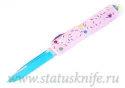 Нож Microtech Ultratech 121-1DW Exclusive Dessert Warrior Donut Pinkфотография - 1