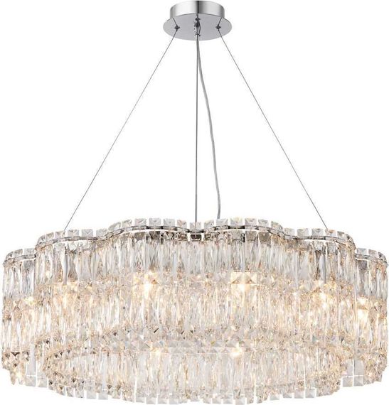 Люстра подвесная хрустальная 2174/09/12P Stilfort, серия Admire