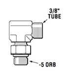 Штуцер рулевой машинки HF6004, угловой, 360 градусов (10259065)