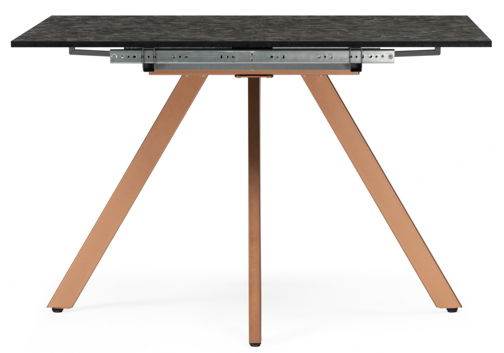 Стол деревянный Woodville Райн 116(160)x77 раздвижной малави, медь