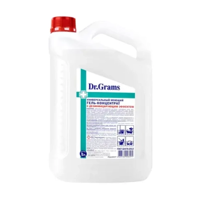 Dr.Grams универсальный моющий гель-концентрат с дезинфицирующим эффектом 5 л