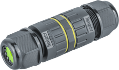 Разъем кабельный винтовой Navigator NTB-I02 3P 0,5-1,5 мм2 IP68 I-образный пластик 35495