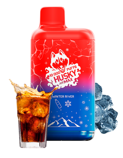 Одноразовая электронная сигарета Husky Air Max - Winter River (10000 затяжек)