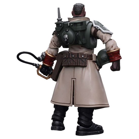 Фигурка Warhammer 40K Astra Militarum Cadian Command Squad Commander with Power Sword 1:18