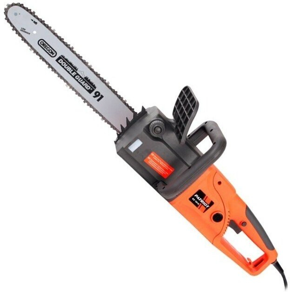 Пила цепная электрическая PATRIOT ES, 2000Вт, шаг цепи 3/8", длина шины 40см, плавный пуск