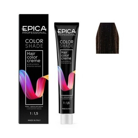 EPICA COLORSHADE 5.71 Крем-краска Светлый Шатен Шоколадно-Пепельный, 100 мл
